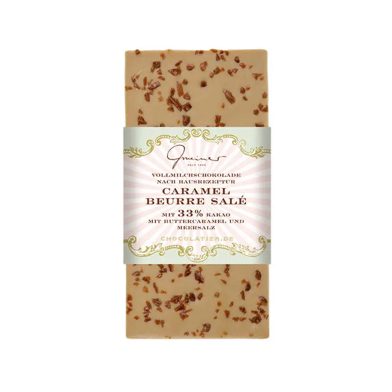 Vollmilchschokolade - Caramel & Beurre salé