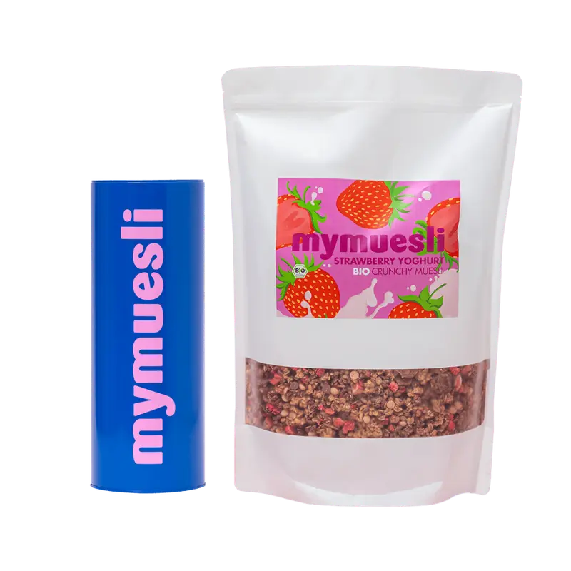 Vorrats-Paket Strawberry Yoghurt Crunch & Dose