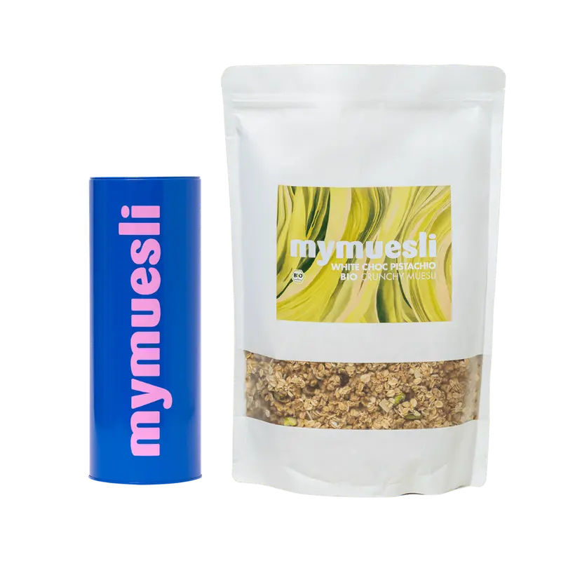 Vorrats-Paket White Choc Pistachio Crunch & Dose