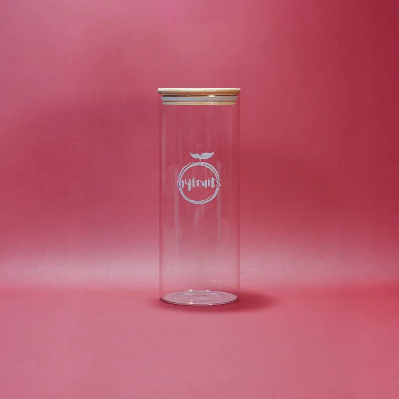 Vorratsglas mit Bambusdeckel 1700ml