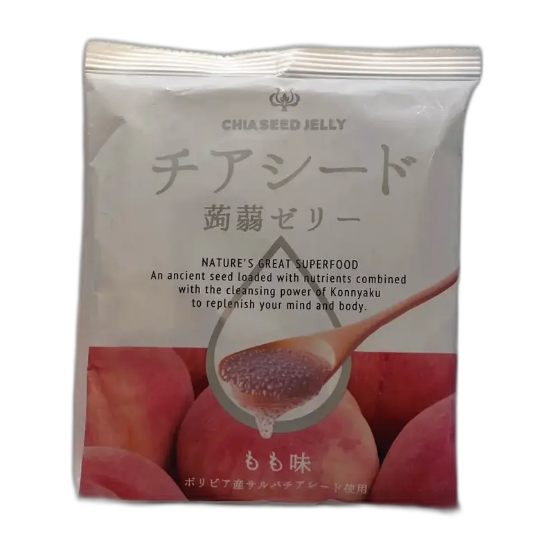 WAKASHOU Chiaseed Jelly Peach 165G