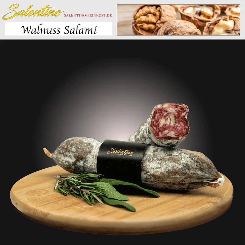 Walnuss Salami