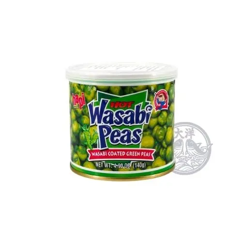 Wasabi-Erbsen in Dose