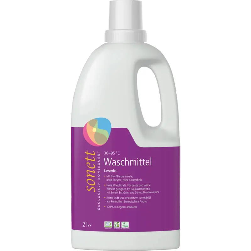Waschmittel mit Lavendelfrische