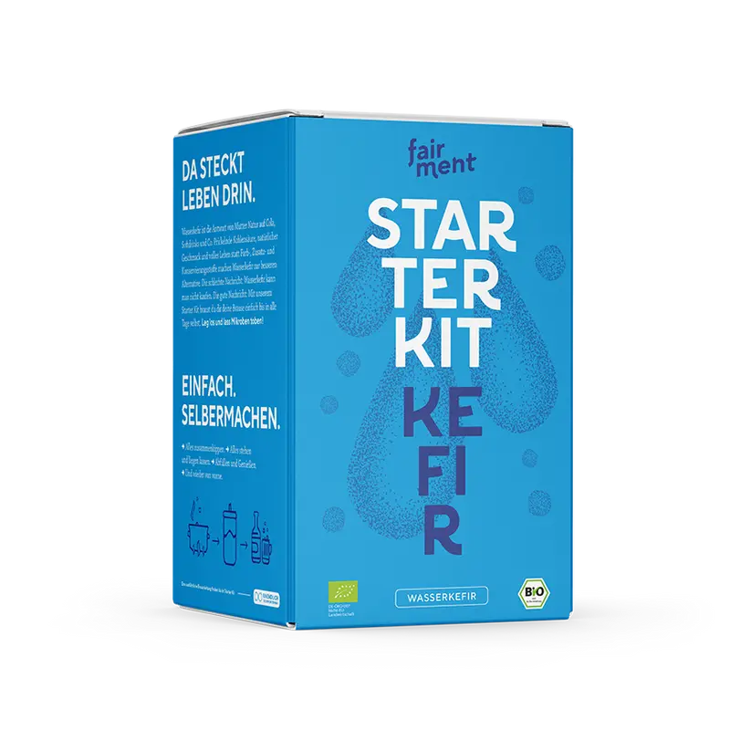 Wasserkefir Starter Kit - Bio Wasserkefir selber machen