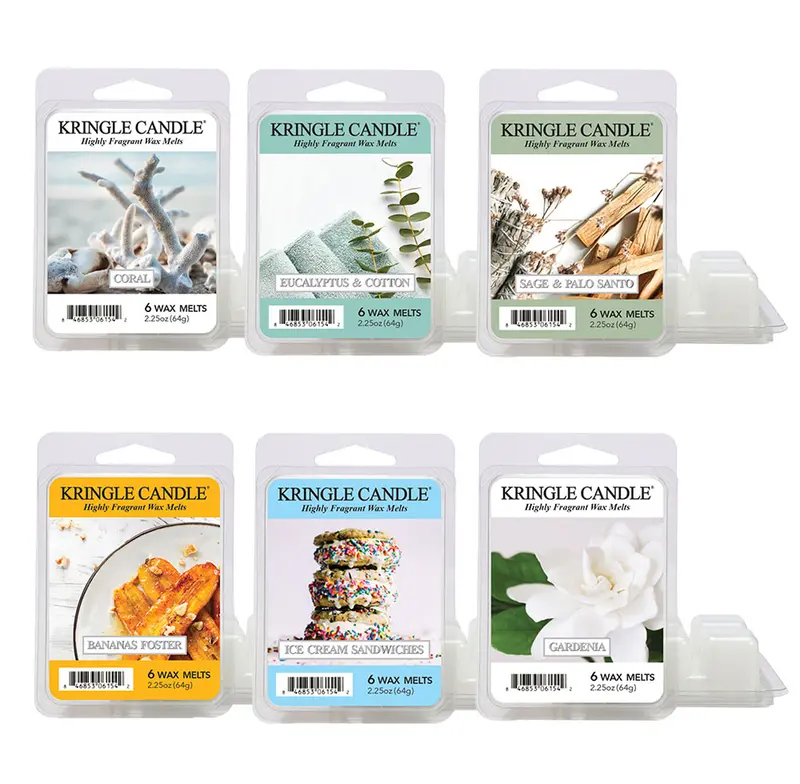 Wax Melt Bundle Frühlingsdüfte 2024 von Kringle Candle