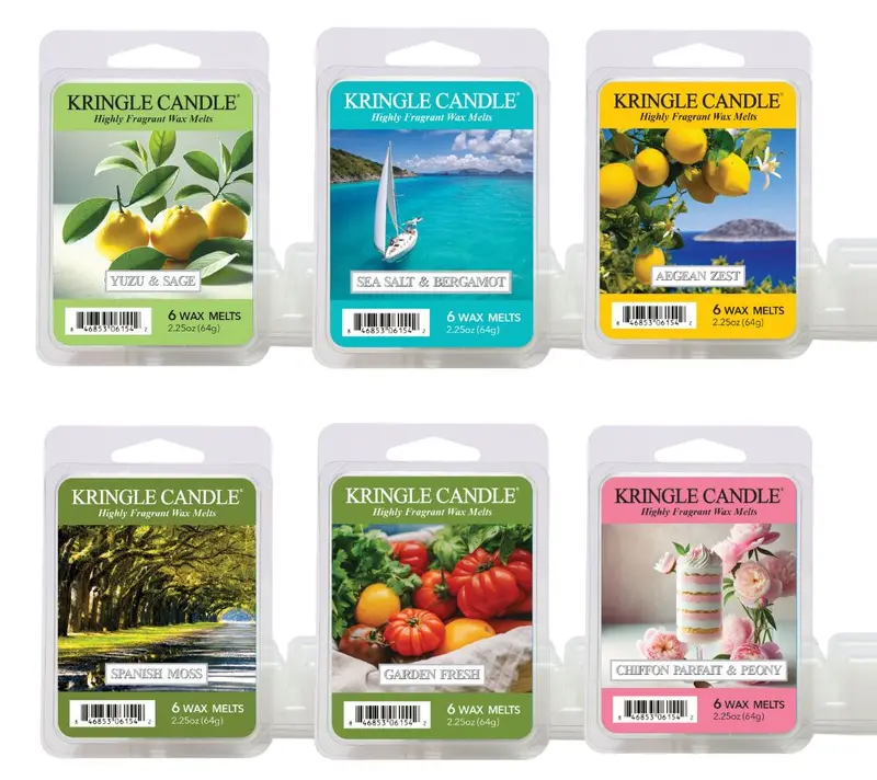 Wax Melt Bundle Frühlingsdüfte 2025 von Kringle Candle