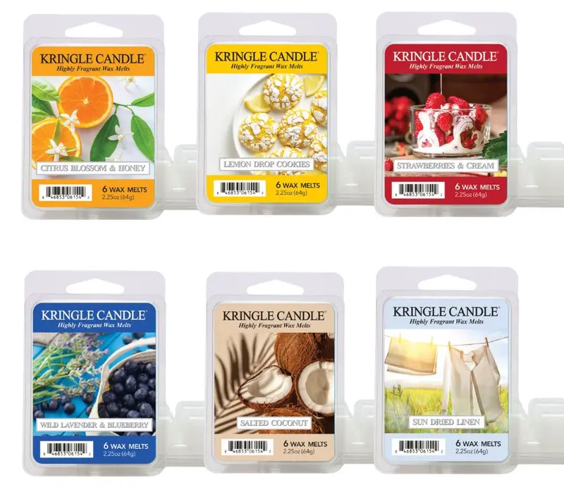 Wax Melt Bundle Frühlingstdüfte 2026 von Kringle Candle