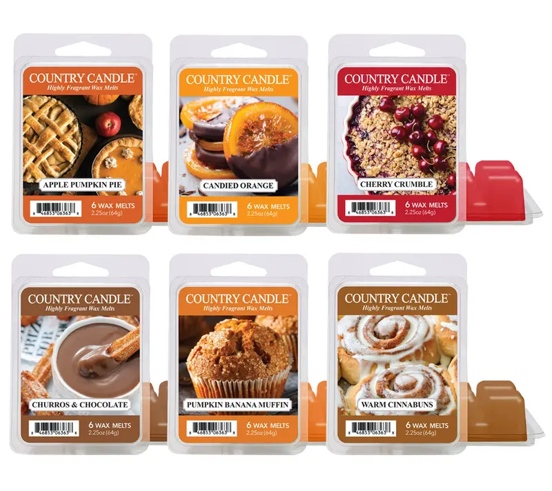 Wax Melt Bundle Herbst Klassiker von Country Candle