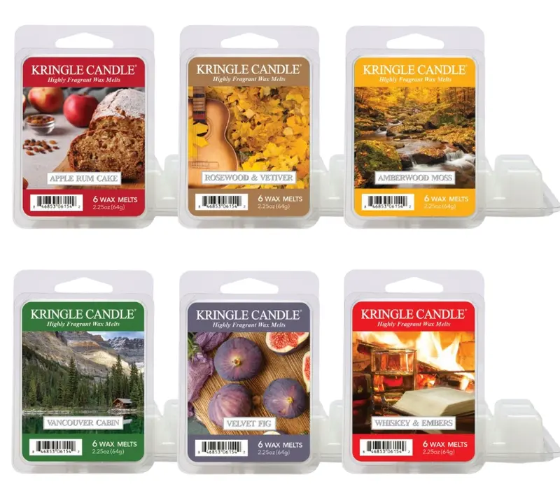 Wax Melt Bundle Herbstdüfte 2025 von Kringle Candle