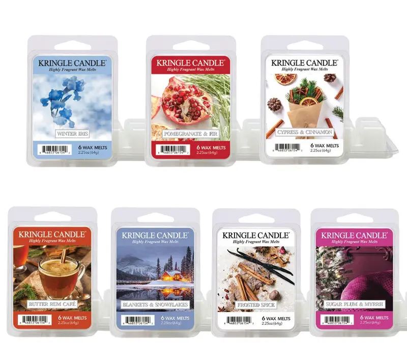 Wax Melt Bundle Winterdüfte 2024 von Kringle Candle
