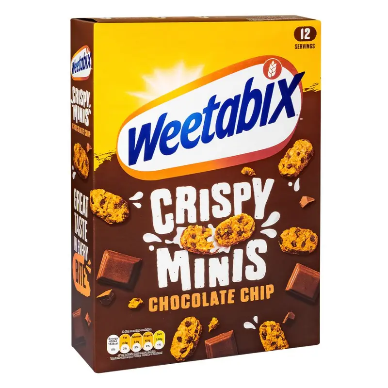 Weetabix Minis Schokolade, Müsli mit Schokoladenstückchen 500g
