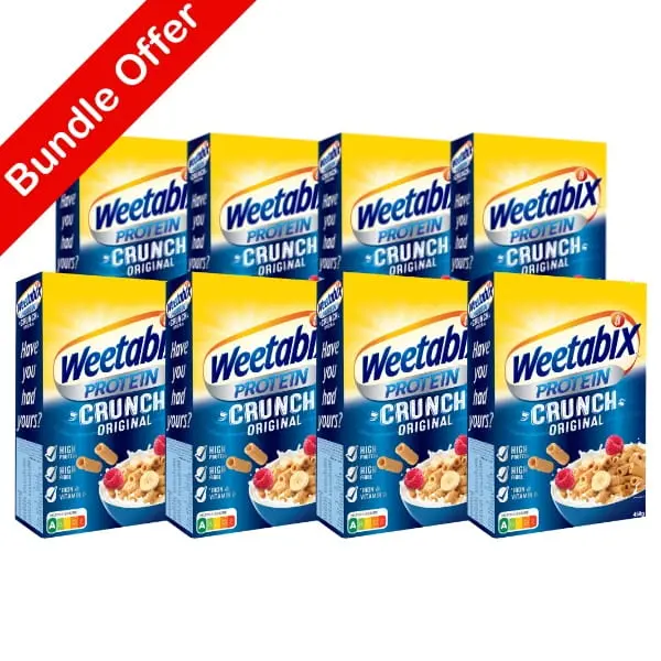 Weetabix Müsli Protein Crunch Original 8er Pack - 8x450g