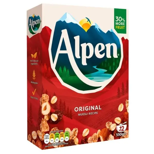 Weetabix Schweizer Alpen Müsli Original - 550g