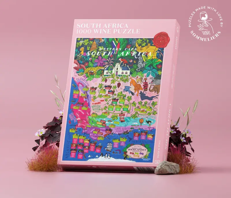Weinpuzzle Südafrika 1000 Teile