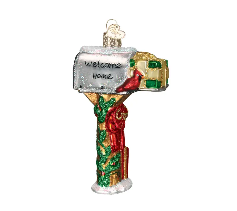 Welcome Home Mailbox als Weihnachtsbaumschmuck