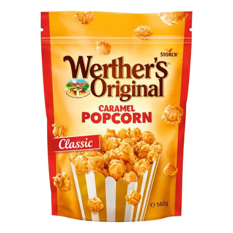 Werther's Original Caramel Popcorn, karamellisierter Popcorn von 140g