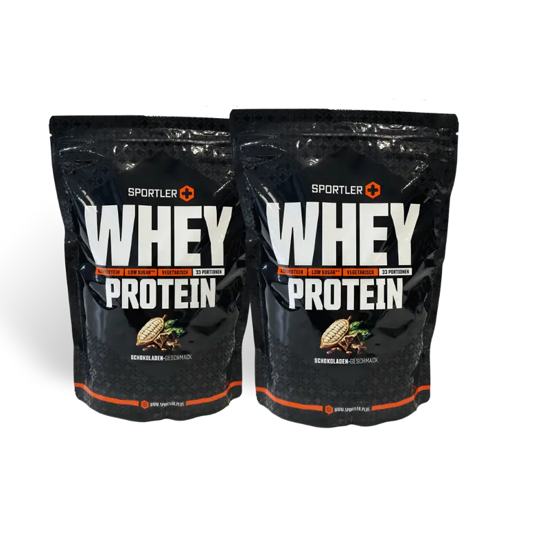 Whey Protein Schoko Doppelpack (2 x 1 kg)
