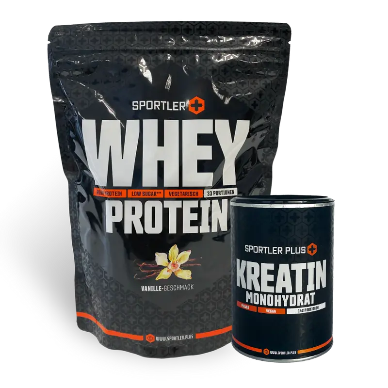 Whey Protein Vanille + Kreatin