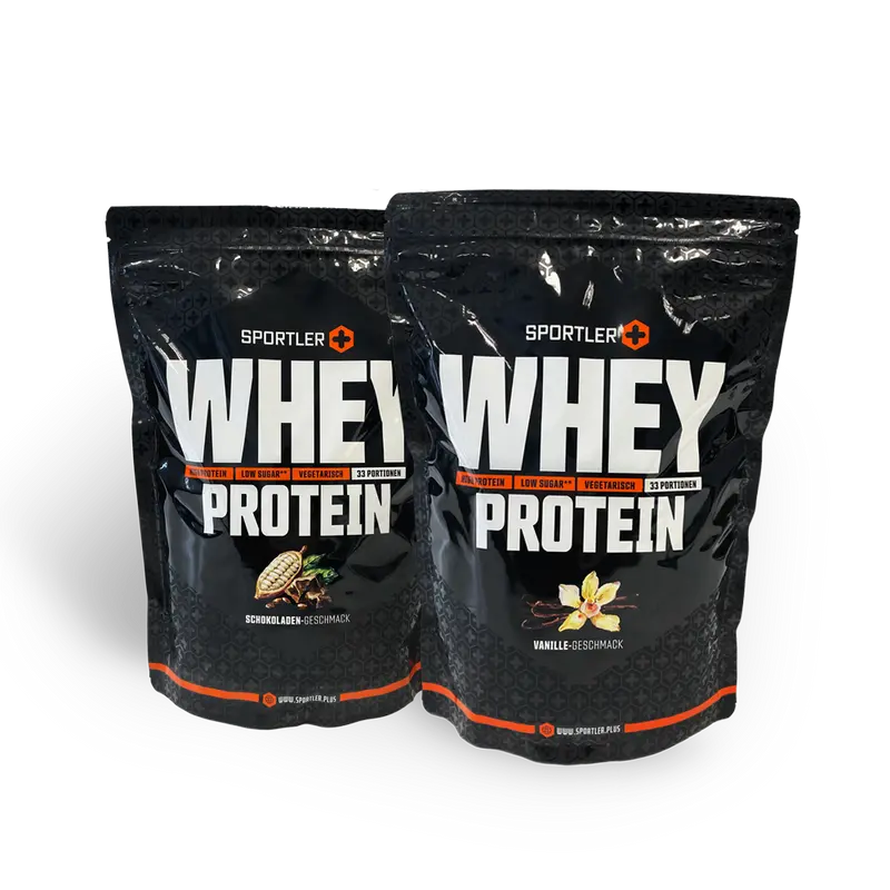 Whey Protein Vanille + Schoko Doppelpack (2 x 1 kg)