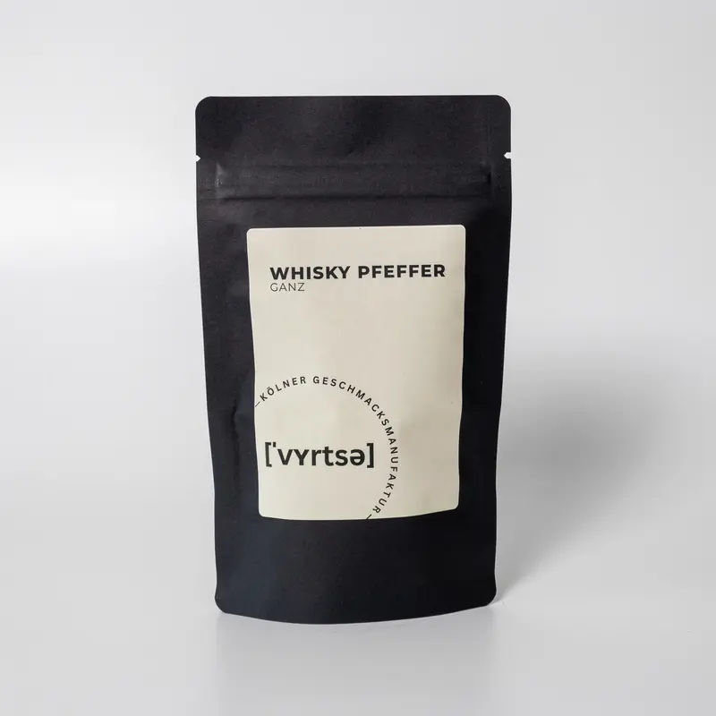 Whisky Pfeffer – Tellicherry Pfeffer mit Bourbon Whisky
