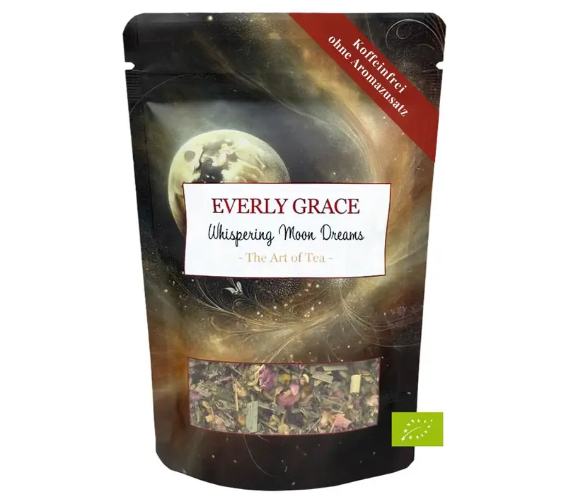 Whispering Moon Dreams Tea von Everly Grace (50 g-Beutel Bio-Tee)
