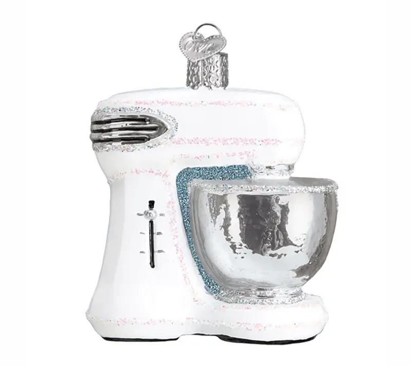 White Mixer als Weihnachtsanhänger