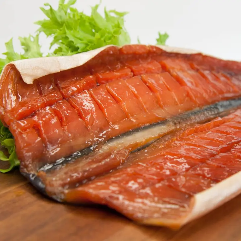 Wildlachs gedörrt