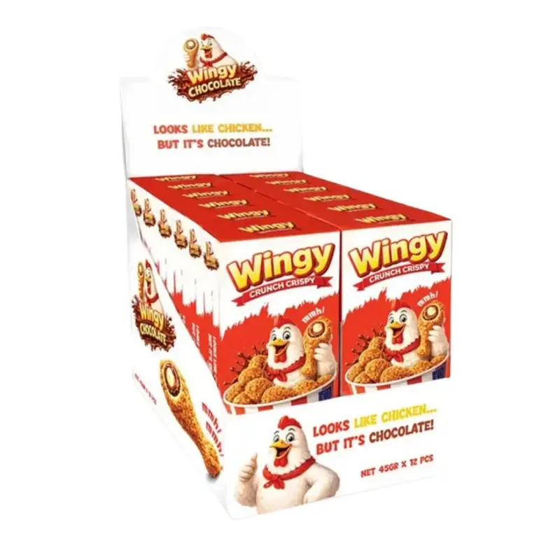 Wingy Crunch Crispy Chocolate 12 x 50g