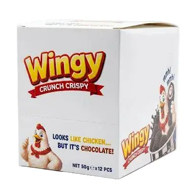 Wingy Crunch Crispy Cookies 12 x 50g