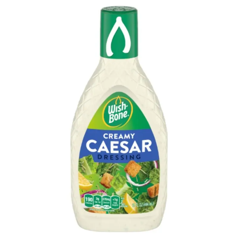 Wishbone Creamy Caesar Dressing, Salatsauce für 444ml
