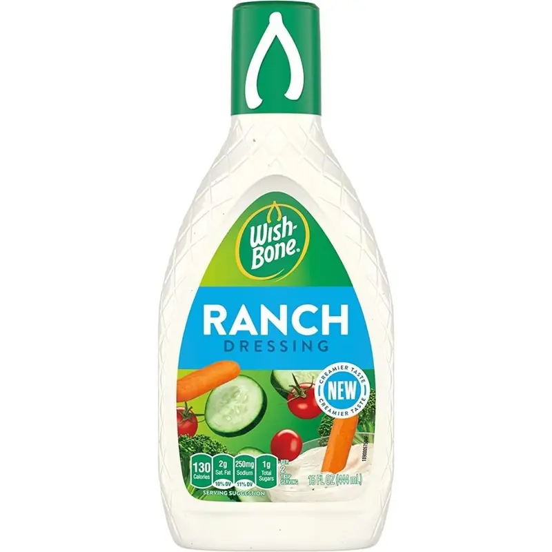 Wishbone Ranch Dressing, Ranch-Sauce für Salate 444ml