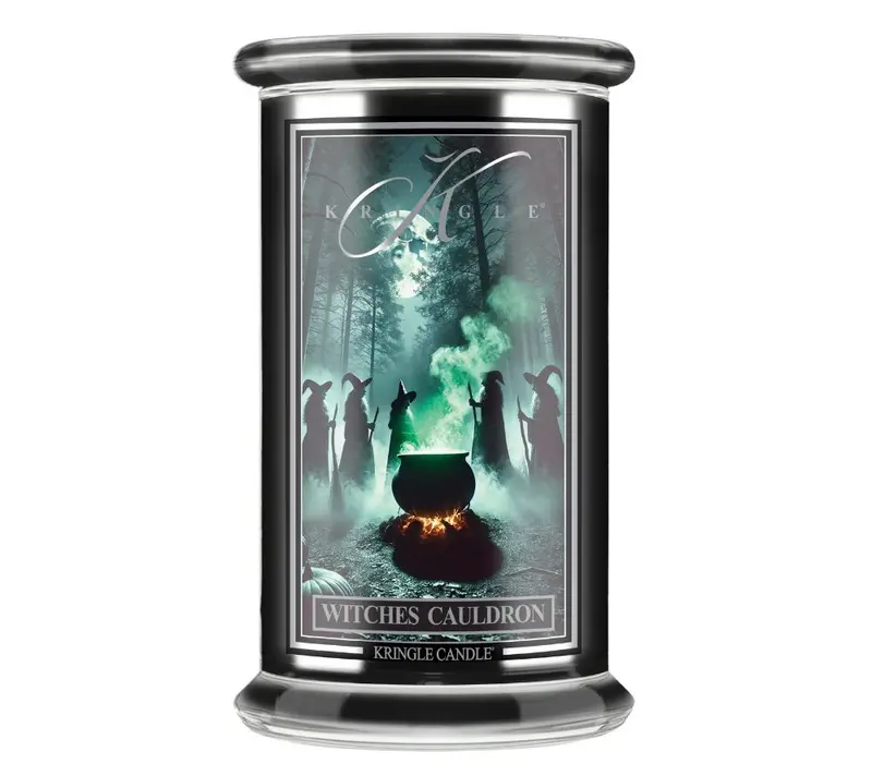 Witches Cauldron als großes Kerzenglas - Halloween Limited Edition (22 oz-Glas, 2-Docht)