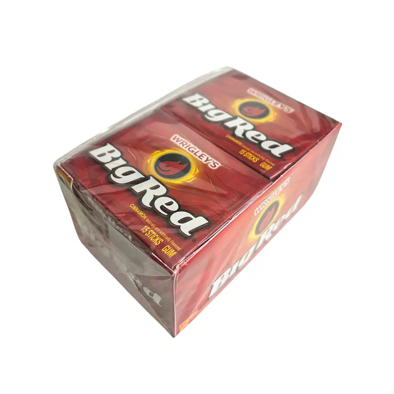 Wrigley's Big Red Kaugummi, 10 Päckchen à 15 Stück (insgesamt 150 Streifen)