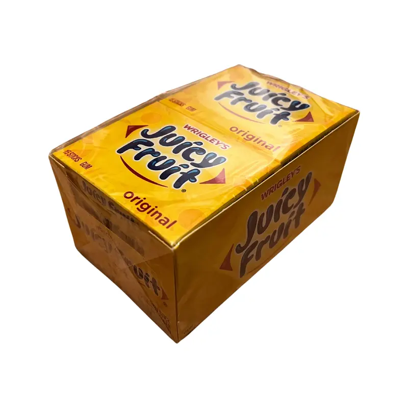 Wrigley's Juicy Fruit Kaugummi, 10 Päckchen à 15 Stück (insgesamt 150 Streifen)
