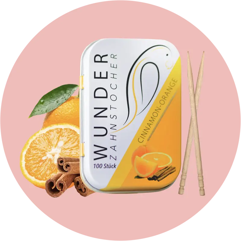 Wunder-Zahnstocher Orange