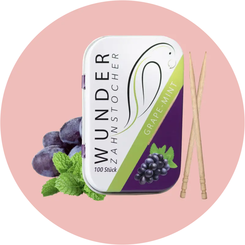 Wunder-Zahnstocher Traube