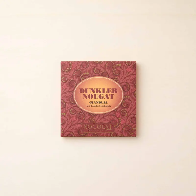 Xocolat Dunkler Nougat, 90g