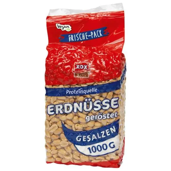 XOX Erdnüsse gesalzen - 1000g