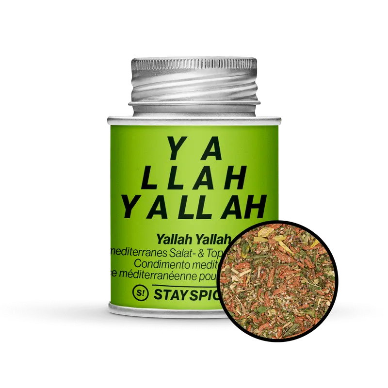 Yallah Yallah, mediterranes Salat- & Topping-Gewürz