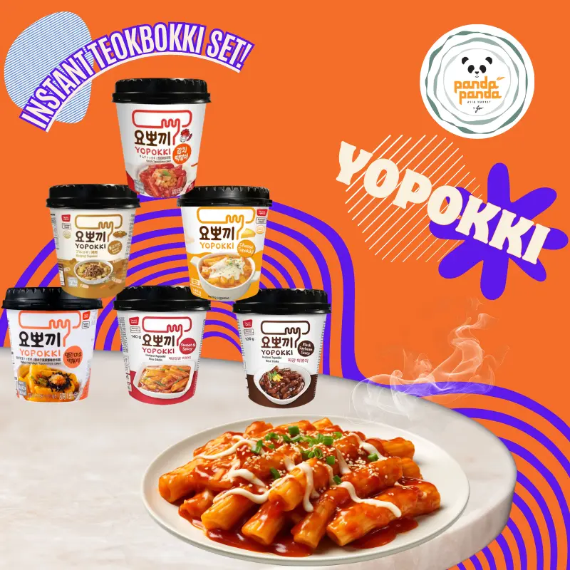 Yopokki Instant Tteokbokki-Set