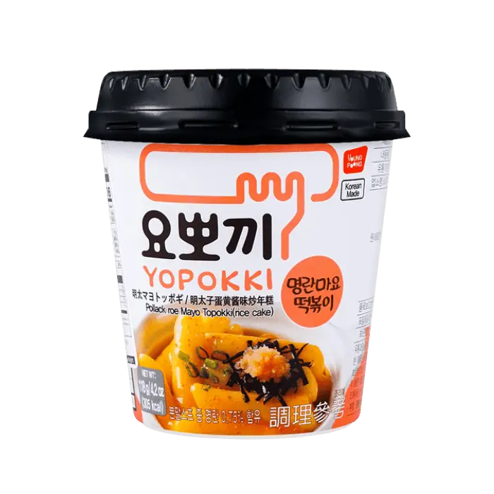YOPOKKI Ricecake Cup Pollack Roe Mayo 118G