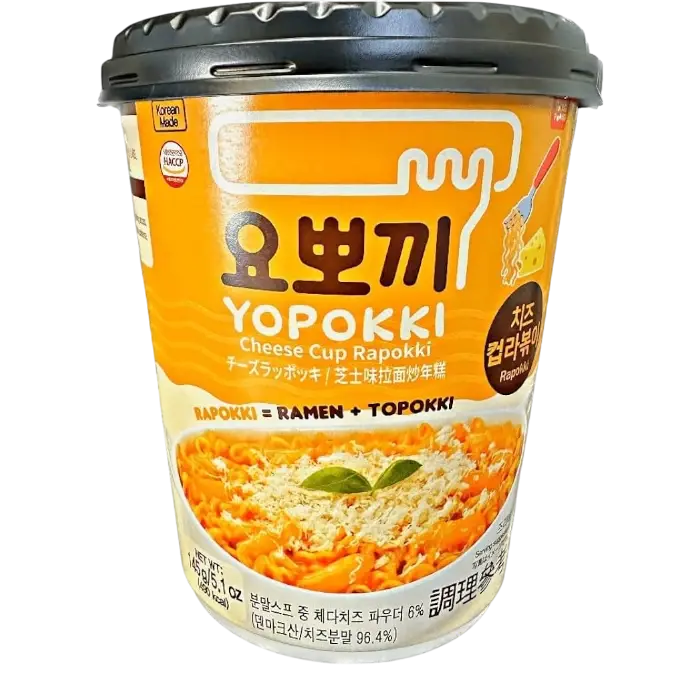 YOPOKKI Ricecake & Ramen Cup Rapokki Cheese 145G