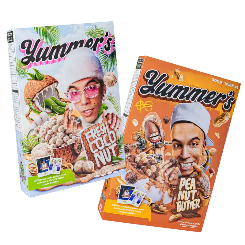 Yummer's Cereali Peanut Butter und Fresh Coco von Sfera Ebbasta mit 300g