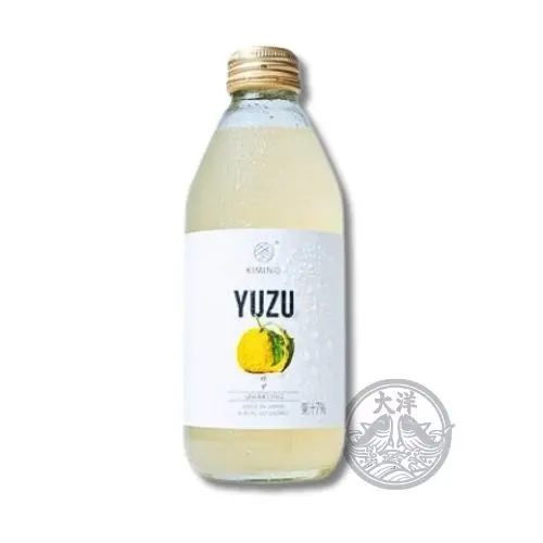 Yuzu Sparkling Juice Bottle (Yzu Citrus Soda)