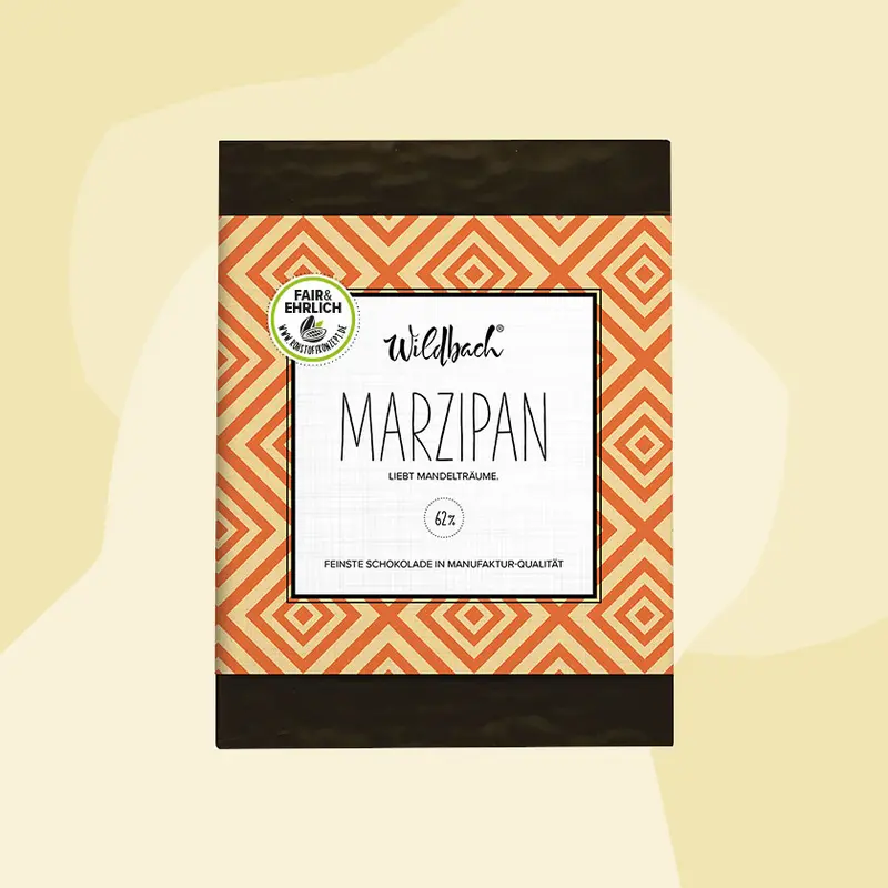 Zartbitterschokolade Marzipan