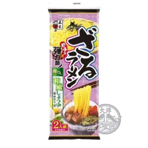 Zaru Ramen Wafu Shoyu (Kalte Ramen -Nudeln mit SOJAsaucensuppe)