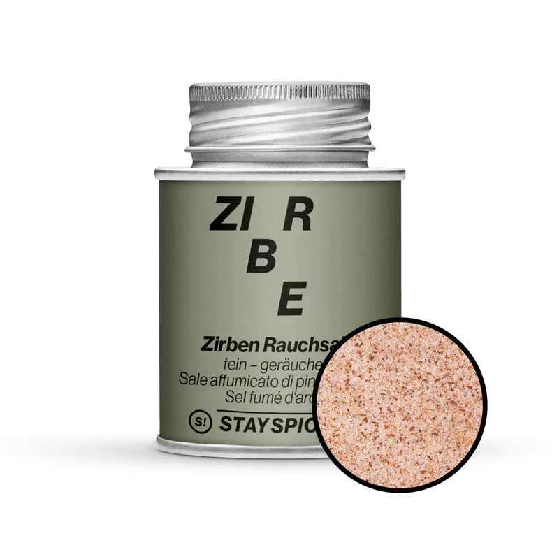 Zirben Rauchsalz - fein, geräuchert