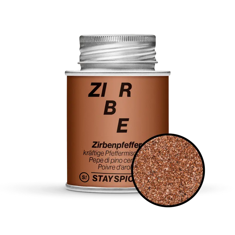 Zirbenpfeffer, kräftige Pfeffermischung