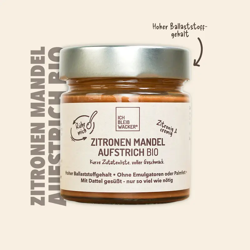 Zitronen Mandel Aufstrich Bio, 200g